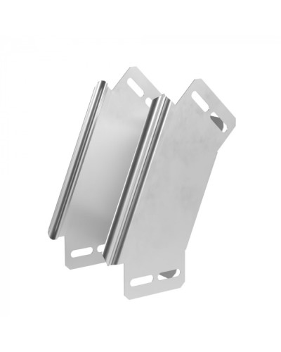 Угол вертикальный внешний 45 градусов Стандарт INOX (AISI 304) 100х80 Промрукав (PR16.2899) в Кемерово Аксессуары для лотков Pintop.ru