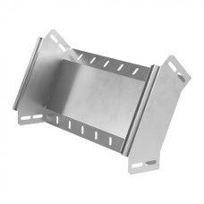 Угол вертикальный внешний 45 градусов Стандарт INOX (AISI 304) 400х80 Промрукав (PR16.2911)