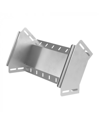 Угол вертикальный внешний 45 градусов Стандарт INOX (AISI 304) 400х100 Промрукав (PR16.2912) в Кемерово Аксессуары для лотков Pintop.ru