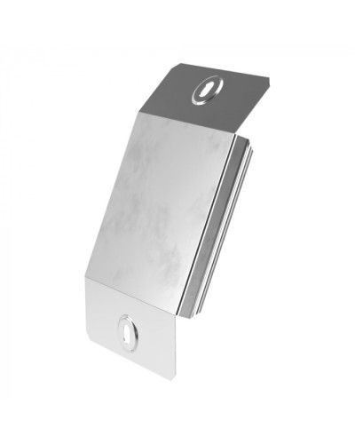 Крышка угла вертикального внешнего 45 градусов Стандарт INOX (AISI 304) 100 Промрукав (PR16.2920) в Кемерово Аксессуары для лотков Pintop.ru