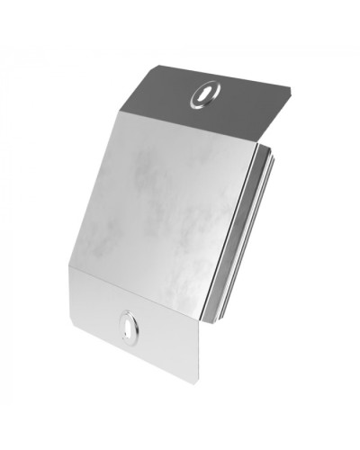 Крышка угла вертикального внешнего 45 градусов Стандарт INOX (AISI 304) 150 Промрукав (PR16.2921) в Кемерово Аксессуары для лотков Pintop.ru