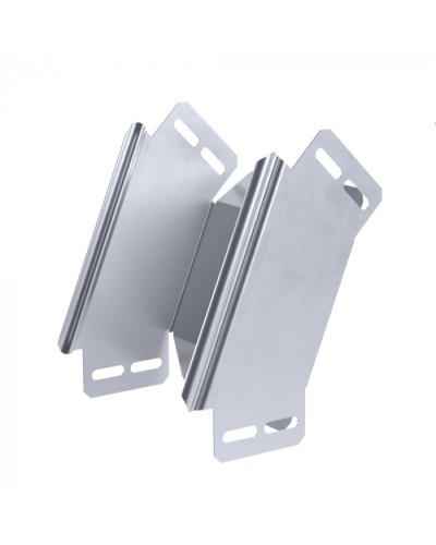 Угол вертикальный внешний 45 градусов Стандарт INOX (AISI 316) 150х80 Промрукав (PR16.2932) в Кемерово Аксессуары для лотков Pintop.ru