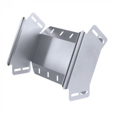 Угол вертикальный внешний 45 градусов Стандарт INOX (AISI 316) 300х80 Промрукав (PR16.2938)