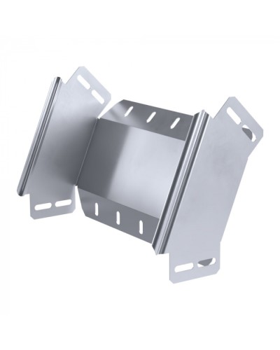 Угол вертикальный внешний 45 градусов Стандарт INOX (AISI 316) 300х80 Промрукав (PR16.2938) в Кемерово Аксессуары для лотков Pintop.ru