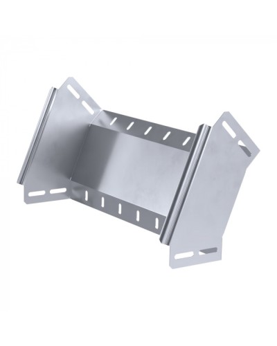 Угол вертикальный внешний 45 градусов Стандарт INOX (AISI 316) 400х100 Промрукав (PR16.2942) в Кемерово Аксессуары для лотков Pintop.ru