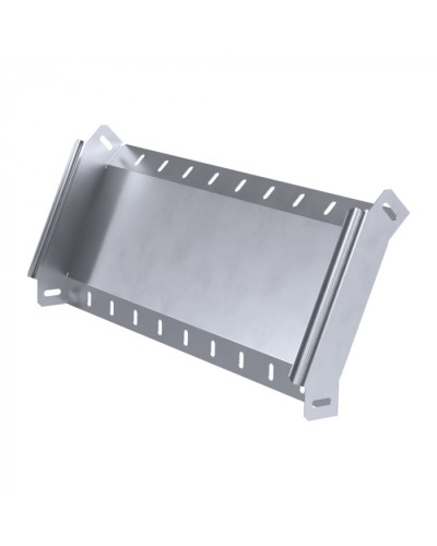 Угол вертикальный внешний 45 градусов Стандарт INOX (AISI 316) 500х50 Промрукав (PR16.2943) в Кемерово Аксессуары для лотков Pintop.ru