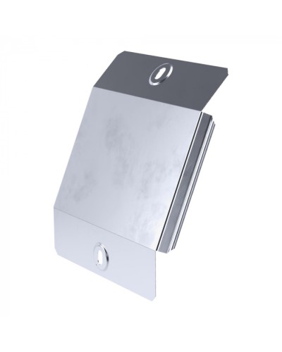 Крышка угла вертикального внешнего 45 градусов Стандарт INOX (AISI 316) 150 Промрукав (PR16.2951) в Кемерово Аксессуары для лотков Pintop.ru