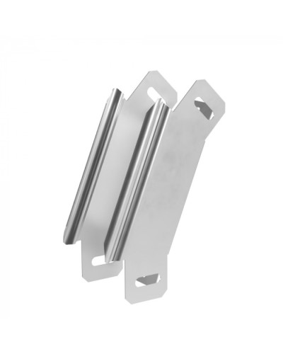 Угол вертикальный внешний 90 градусов Стандарт INOX (AISI 304) 50х50 Промрукав (PR16.2987) в Кемерово Аксессуары для лотков Pintop.ru