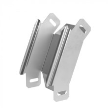 Угол вертикальный внешний 90 градусов Стандарт INOX (AISI 304) 100х50 Промрукав (PR16.2988)