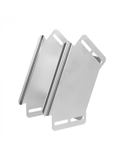 Угол вертикальный внешний 90 градусов Стандарт INOX (AISI 304) 100х100 Промрукав (PR16.2990) в Кемерово Аксессуары для лотков Pintop.ru