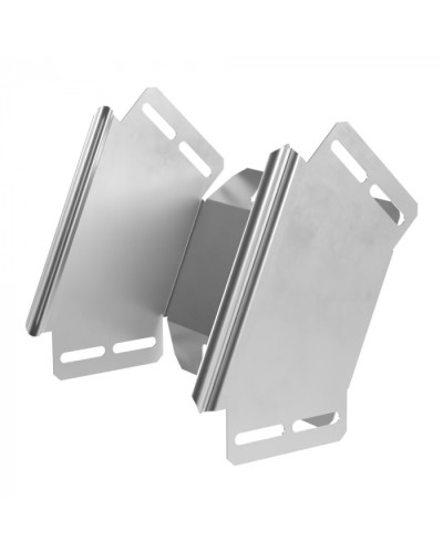 Угол вертикальный внешний 90 градусов Стандарт INOX (AISI 304) 200х100 Промрукав (PR16.2996) в Кемерово Аксессуары для лотков Pintop.ru