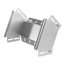 Угол вертикальный внешний 90 градусов Стандарт INOX (AISI 304) 300х100 Промрукав (PR16.2999)