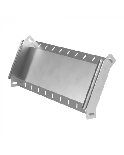 Угол вертикальный внешний 90 градусов Стандарт INOX (AISI 304) 500х50 Промрукав (PR16.3003) в Кемерово Аксессуары для лотков Pintop.ru