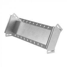 Угол вертикальный внешний 90 градусов Стандарт INOX (AISI 304) 600х80 Промрукав (PR16.3007)