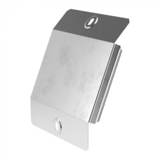 Крышка угла вертикального внешнего 90 градусов Стандарт INOX (AISI 304) 150 Промрукав (PR16.3011)