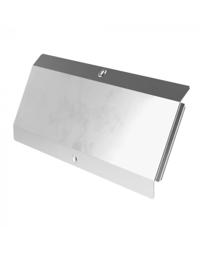 Крышка угла вертикального внешнего 90 градусов Стандарт INOX (AISI 304) 600 Промрукав (PR16.3016) в Кемерово Аксессуары для лотков Pintop.ru