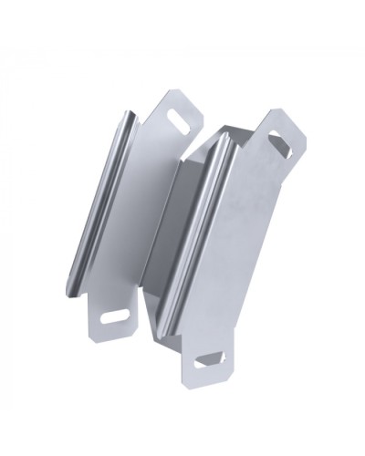 Угол вертикальный внешний 90 градусов Стандарт INOX (AISI 316) 150х50 Промрукав (PR16.3021) в Кемерово Аксессуары для лотков Pintop.ru