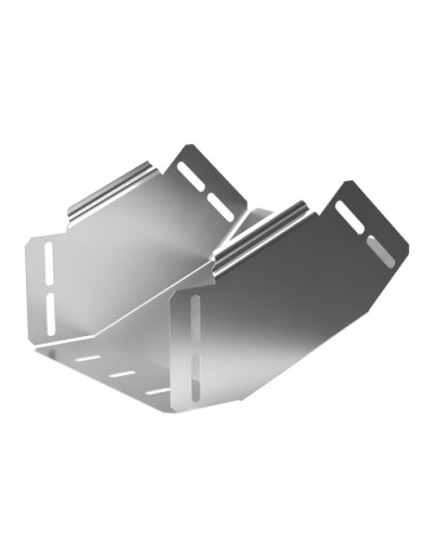 Угол вертикальный внутренний 45 градусов Стандарт INOX (AISI 304) 200х100 Промрукав (PR16.3150) в Кемерово Аксессуары для лотков Pintop.ru