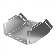 Угол вертикальный внутренний 45 градусов Стандарт INOX (AISI 304) 300х100 Промрукав (PR16.3153)