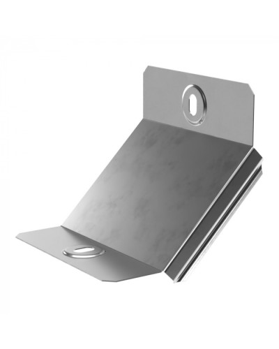 Крышка угла вертикального внутреннего 45 градусов Стандарт INOX (AISI 304) 100 Промрукав (PR16.3164) в Кемерово Аксессуары для лотков Pintop.ru