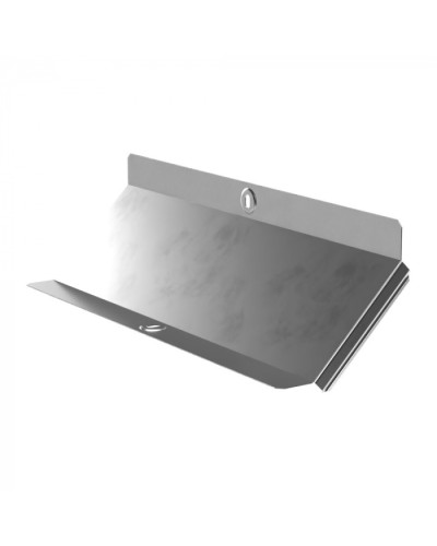 Крышка угла вертикального внутреннего 45 градусов Стандарт INOX (AISI 304) 400 Промрукав (PR16.3168) в Кемерово Аксессуары для лотков Pintop.ru