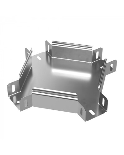 Ответвитель Х-образный Стандарт INOX (AISI 304) 50х50 Промрукав (PR16.3171) в Кемерово Аксессуары для лотков Pintop.ru