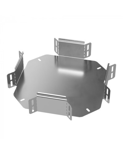 Ответвитель Х-образный Стандарт INOX (AISI 304) 150х80 Промрукав (PR16.3176) в Кемерово Аксессуары для лотков Pintop.ru