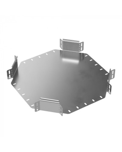 Ответвитель Х-образный Стандарт INOX (AISI 304) 300х80 Промрукав (PR16.3182) в Кемерово Аксессуары для лотков Pintop.ru