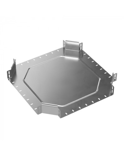 Ответвитель Х-образный Стандарт INOX (AISI 304) 400х80 Промрукав (PR16.3185) в Кемерово Аксессуары для лотков Pintop.ru