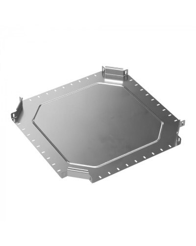 Ответвитель Х-образный Стандарт INOX (AISI 304) 500х50 Промрукав (PR16.3187) в Кемерово Аксессуары для лотков Pintop.ru