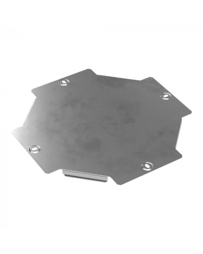 Крышка ответвителя Х-образного Стандарт INOX (AISI 304) 150 Промрукав (PR16.3195) в Кемерово Аксессуары для лотков Pintop.ru