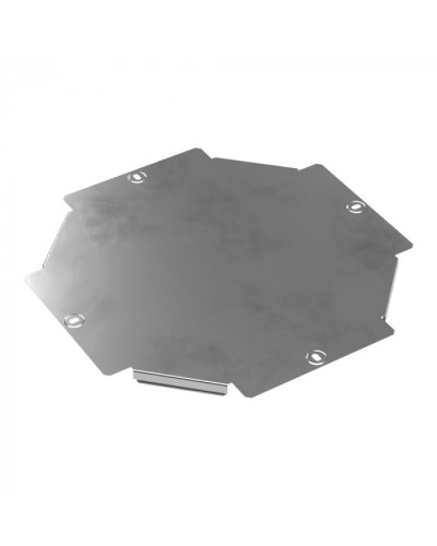 Крышка ответвителя Х-образного Стандарт INOX (AISI 304) 200 Промрукав (PR16.3196) в Кемерово Аксессуары для лотков Pintop.ru