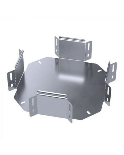 Ответвитель Х-образный Стандарт INOX (AISI 316) 150х100 Промрукав (PR16.3207) в Кемерово Аксессуары для лотков Pintop.ru