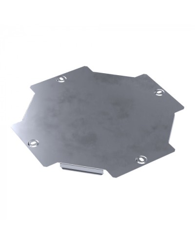 Крышка ответвителя Х-образного Стандарт INOX (AISI 316) 150 Промрукав (PR16.3225) в Кемерово Аксессуары для лотков Pintop.ru