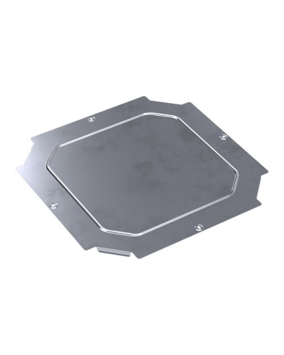 Крышка ответвителя Х-образного Стандарт INOX (AISI 316) 400 Промрукав (PR16.3228) в Кемерово Аксессуары для лотков Pintop.ru