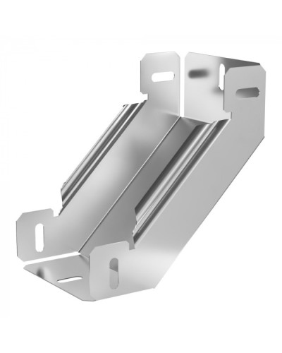 Угол вертикальный внутренний 90 градусов Стандарт INOX (AISI 304) 100х50 Промрукав (PR16.3262) в Кемерово Аксессуары для лотков Pintop.ru