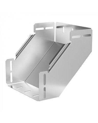 Угол вертикальный внутренний 90 градусов Стандарт INOX (AISI 304) 200х100 Промрукав (PR16.3270) в Кемерово Аксессуары для лотков Pintop.ru