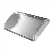 Угол вертикальный внутренний 90 градусов Стандарт INOX (AISI 304) 600х80 Промрукав (PR16.3281)