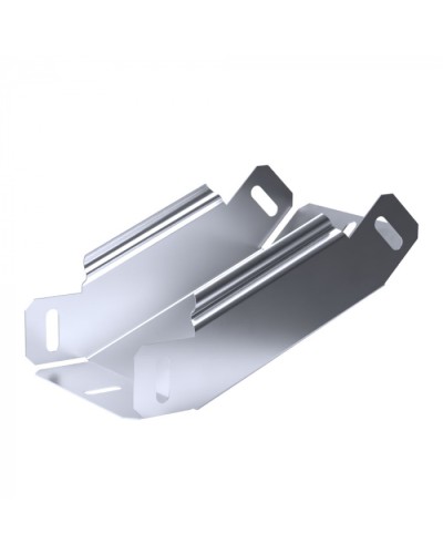 Угол вертикальный внутренний 45 градусов Стандарт INOX (AISI 316) 100х50 Промрукав (PR16.3284) в Кемерово Аксессуары для лотков Pintop.ru