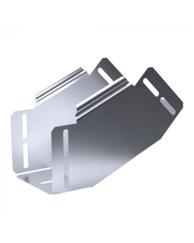 Угол вертикальный внутренний 45 градусов Стандарт INOX (AISI 316) 100х100 Промрукав (PR16.3286) в Кемерово Аксессуары для лотков Pintop.ru