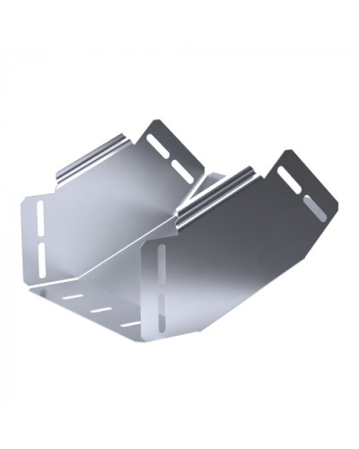 Угол вертикальный внутренний 45 градусов Стандарт INOX (AISI 316) 200х100 Промрукав (PR16.3292) в Кемерово Аксессуары для лотков Pintop.ru