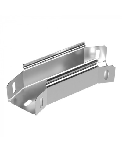 Угол горизонтальный 45 градусов Стандарт INOX (AISI 304) 50х50 Промрукав (PR16.3403) в Кемерово Аксессуары для лотков Pintop.ru