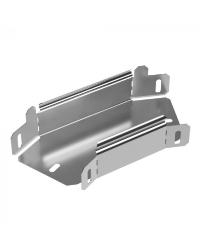 Угол горизонтальный 45 градусов Стандарт INOX (AISI 304) 100х50 Промрукав (PR16.3404) в Кемерово Аксессуары для лотков Pintop.ru