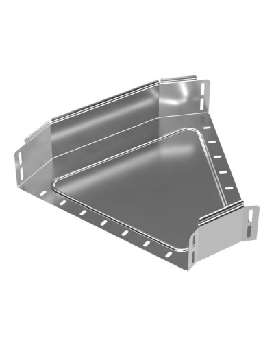 Угол горизонтальный 45 градусов Стандарт INOX (AISI 304) 400х100 Промрукав (PR16.3418) в Кемерово Аксессуары для лотков Pintop.ru