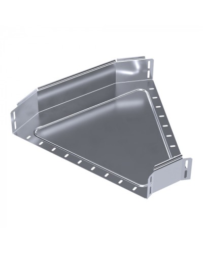 Угол горизонтальный 45 градусов Стандарт INOX (AISI 316) 500х100 Промрукав (PR16.3451) в Кемерово Аксессуары для лотков Pintop.ru