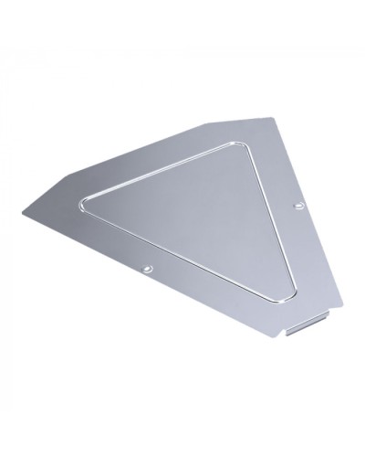 Крышка угла горизонтального 45 градусов Стандарт INOX (AISI 316) 600 Промрукав (PR16.3462) в Кемерово Аксессуары для лотков Pintop.ru