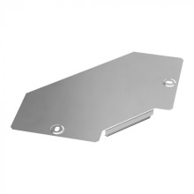 Крышка угла горизонтального 90 градусов Стандарт INOX (AISI 304) 150 Промрукав (PR16.3517)