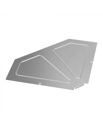 Крышка угла горизонтального 90 градусов Стандарт INOX (AISI 304) 600 Промрукав (PR16.3522) в Кемерово Аксессуары для лотков Pintop.ru