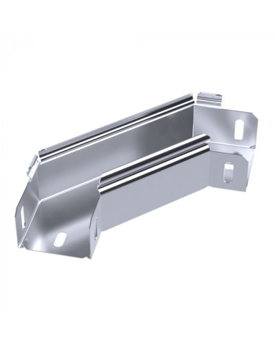 Угол горизонтальный 90 градусов Стандарт INOX (AISI 316) 50х50 Промрукав (PR16.3523) в Кемерово Аксессуары для лотков Pintop.ru