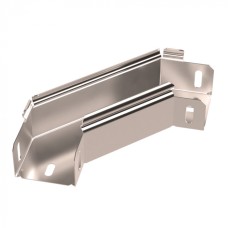 Угол горизонтальный 90 градусов Стандарт INOX (AISI 409) 50х50 Промрукав (PR16.3553)